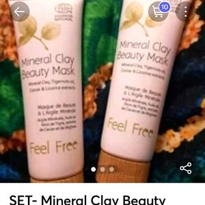 SET new MINERAL CLAY BEAUTY MASK. ""NEW""